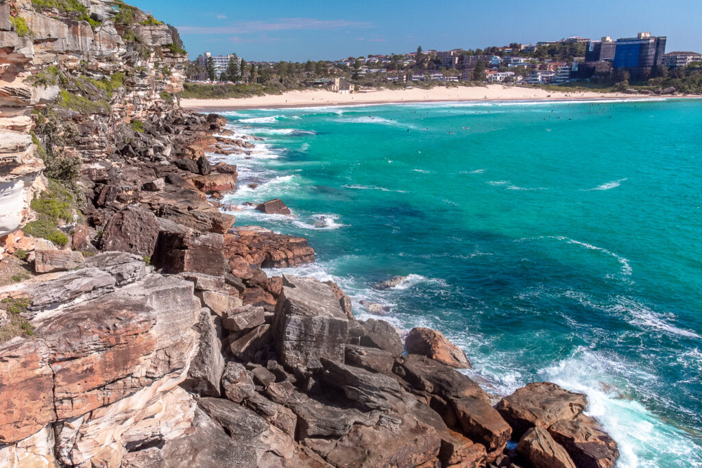 freshwater beach looking from queenscliff