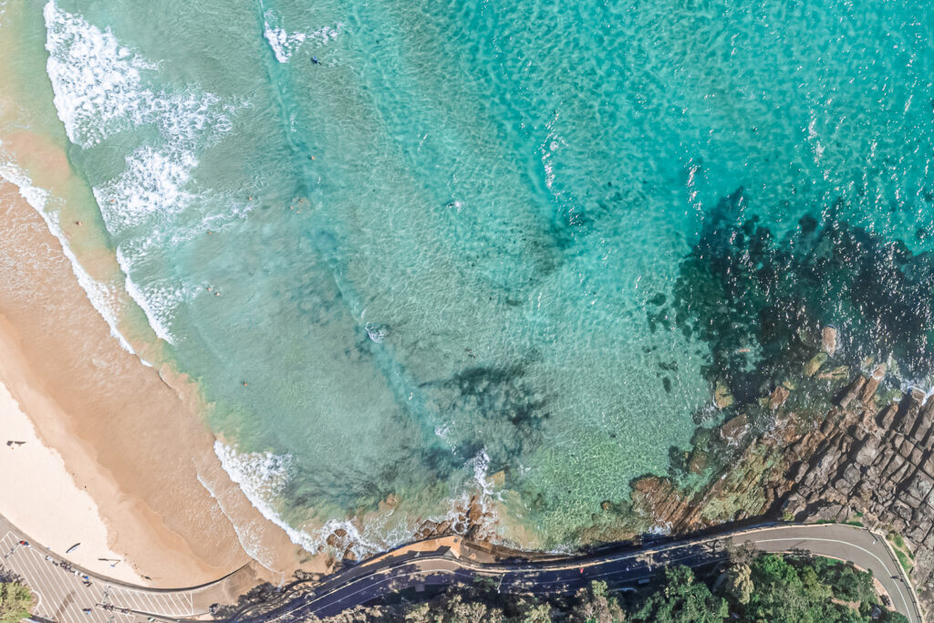 manly beach south corner